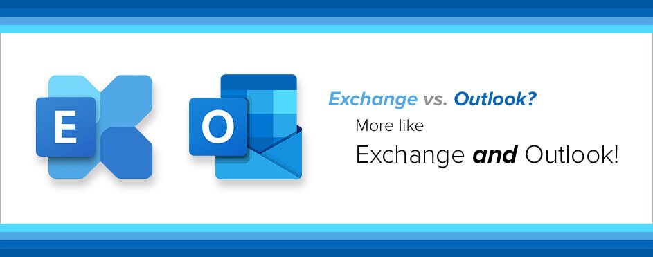 Exchange Vs Outlook Graphic 1 