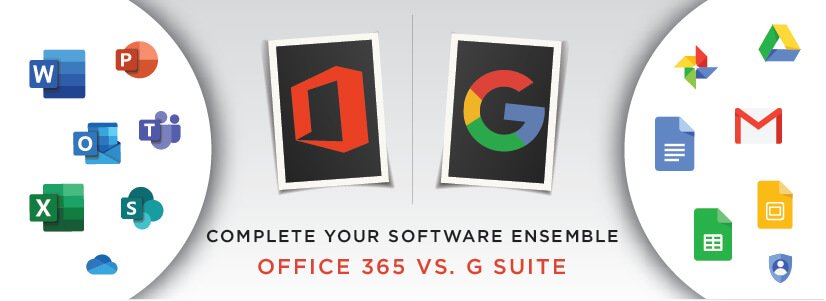 Top 62+ imagen office 360 vs g suite